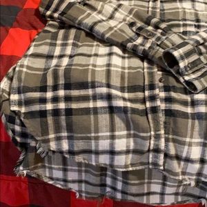 Plaid large American Eagle shirt